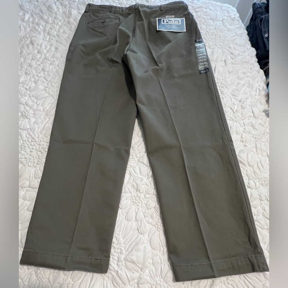 Ralph Lauren Polo Men’s Andrew Pant Pleated Front 34W 30L